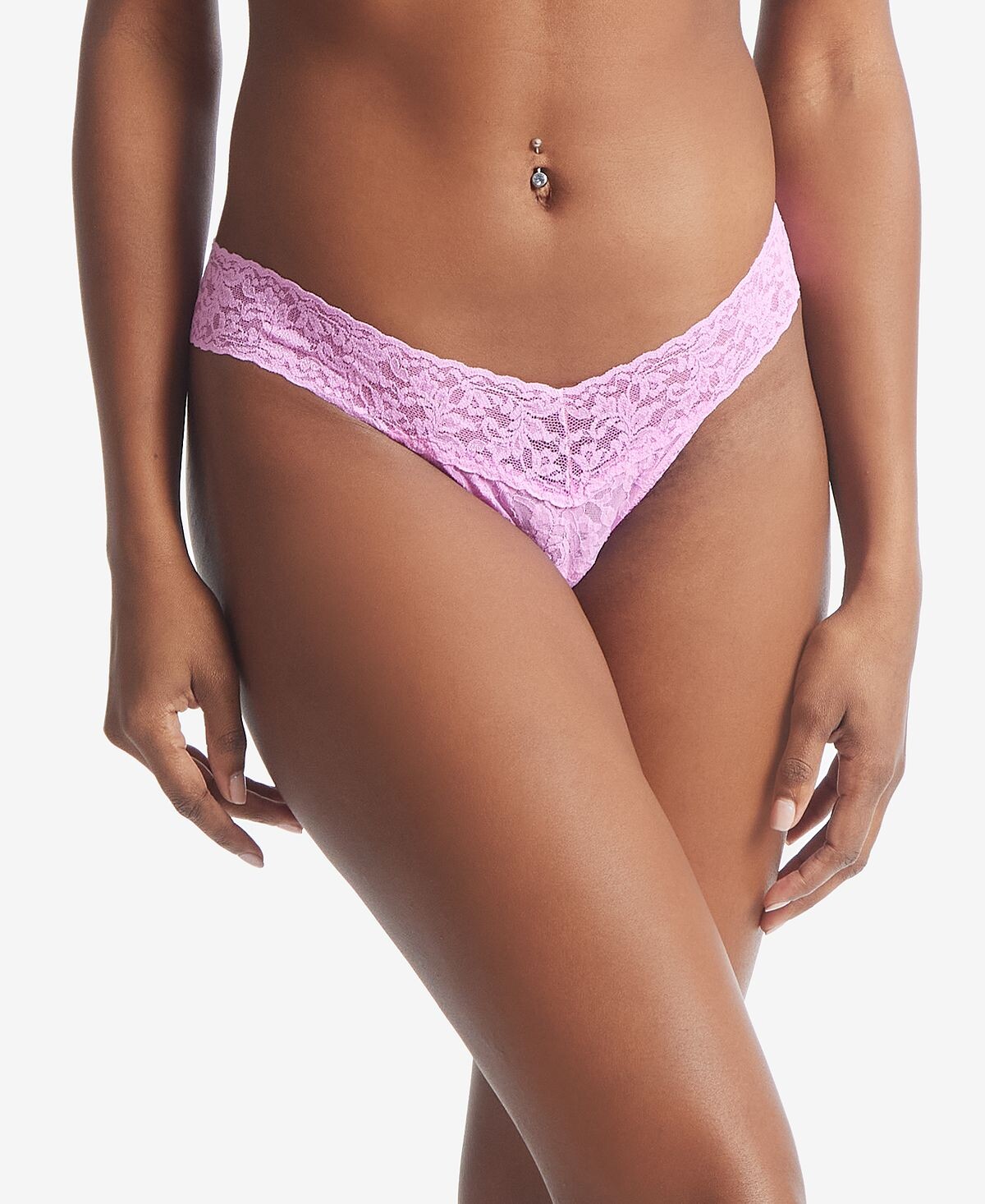 

Женские стринги Signature Lace 4911 с низкой посадкой Hanky Panky