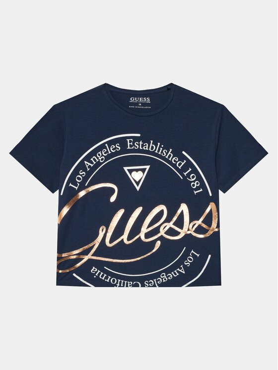 

Футболка свободного покроя Guess, синий