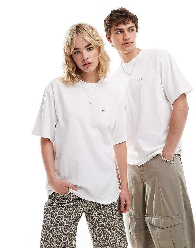 

Белая футболка с короткими рукавами Dickies Clancy Heavyweight