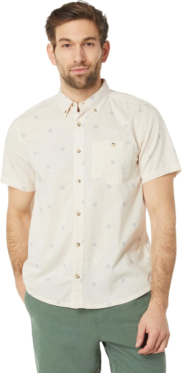 

Рубашка с коротким рукавом Mattock II Toad&Co, цвет Salt Knot Print