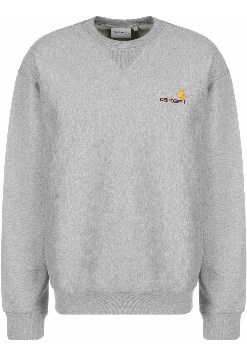 

Толстовка American Script Carhartt WIP, цвет grey heather