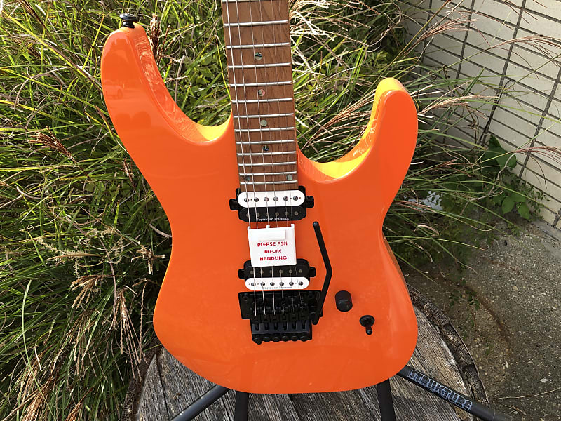 Электрогитара Dean MD 24 Electric Guitar w Floyd, Roasted Maple Neck, Vintage Orange