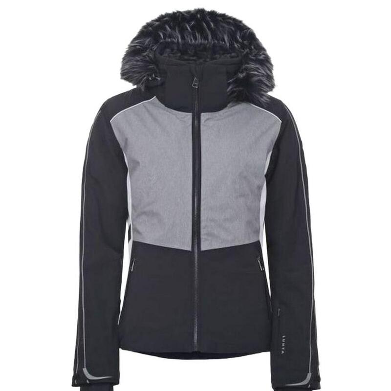 Женская лыжная куртка с мембраной LUHTA, цвет grau лыжная куртка теплая лыжная женская captivate 20k spyder цвет grau