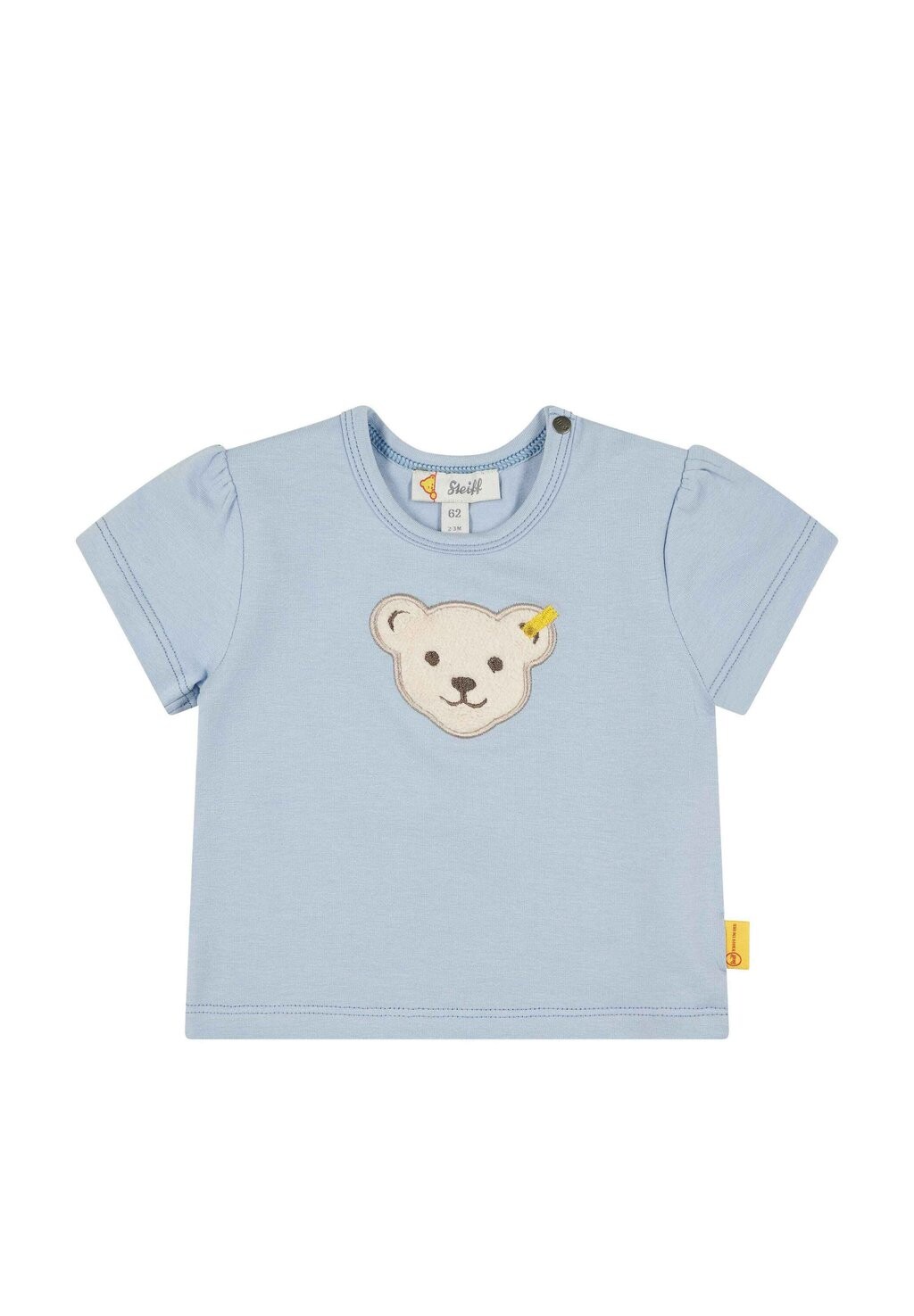 

Футболка с принтом KURZARM CLASSIC Steiff, цвет brunnera blue