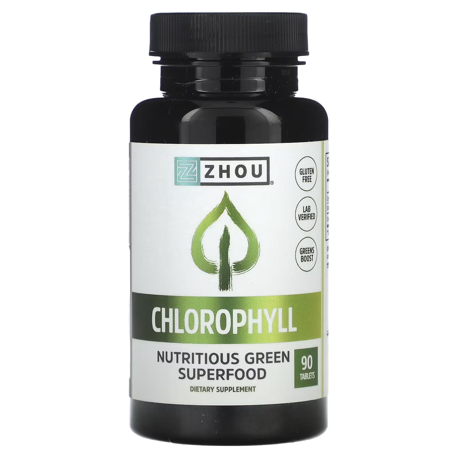 Хлорофилл Zhou Nutrition, 90 таблеток sunny green хлорофилл 90 таблеток