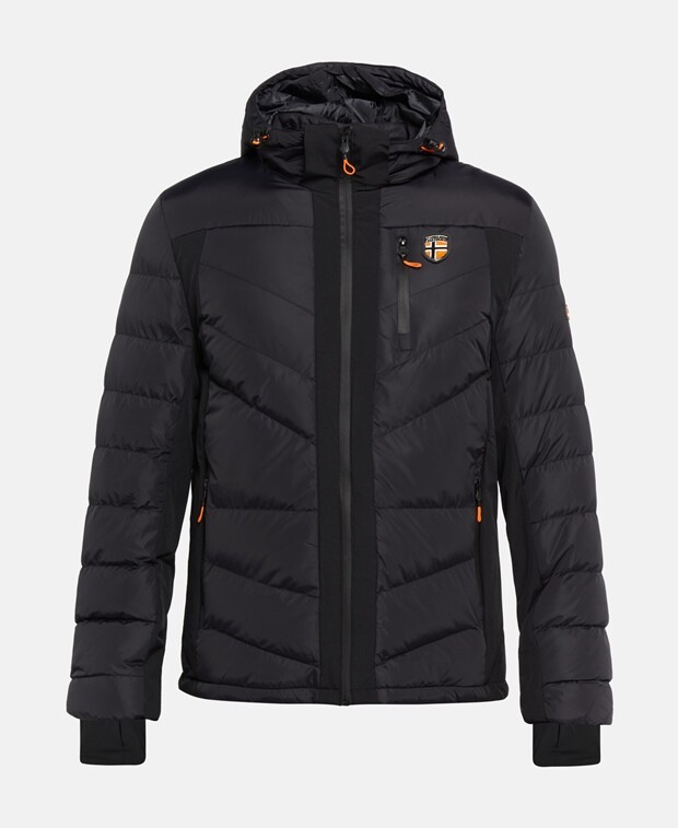 

Стеганая куртка Geographical Norway, черный