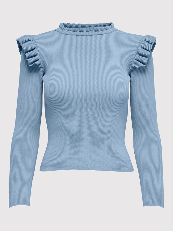 Облегающий свитер Only, синий