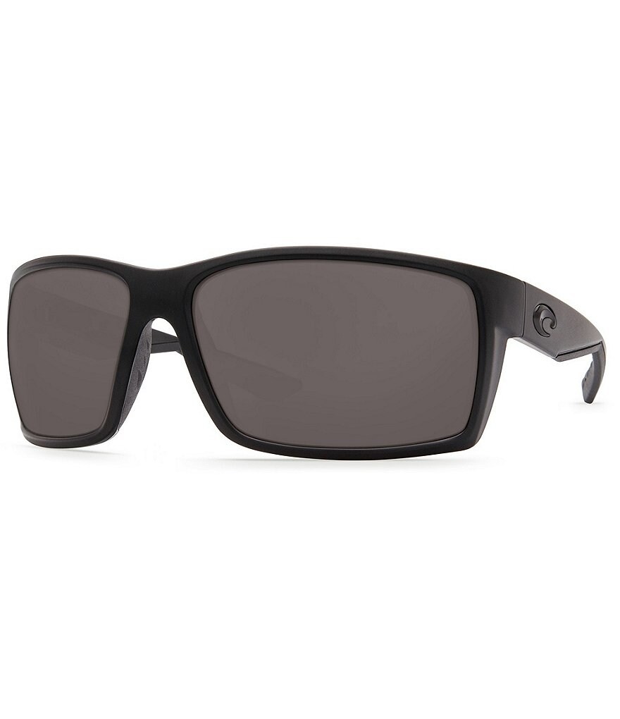 Поляризованные прямоугольные солнцезащитные очки Costa Reefton, черный