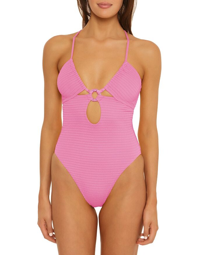 

Текстурированный цельный купальник Maza Multi Way ISABELLA ROSE, Коричневый