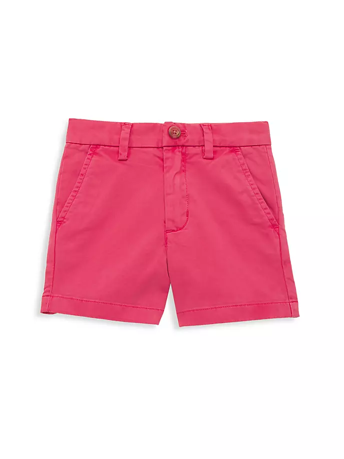 

Хлопковые эластичные шорты для маленьких мальчиков и мальчиков Vineyard Vines, красный