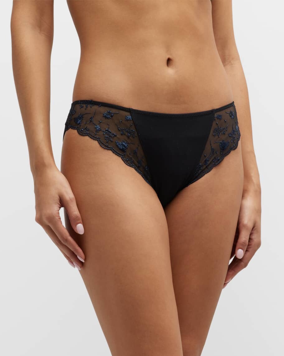 

Трусы Midnight Botanica с цветочной вышивкой La Perla