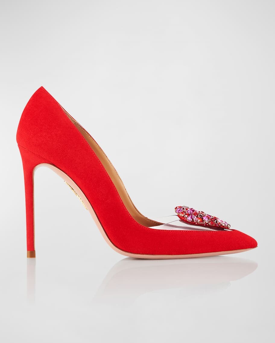 

Туфли-лодочки Love Me Heart на шпильках Aquazzura