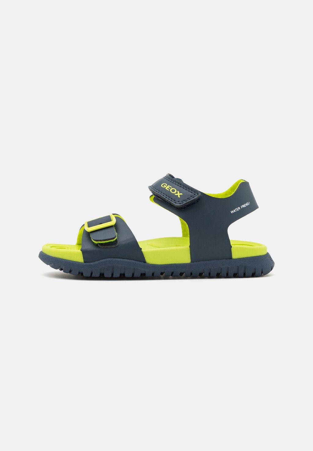 

Сандалии с ремешками FOMMIEX Geox, цвет navy/lime