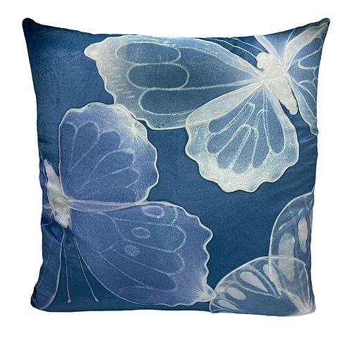 Декоративная подушка «Монарх в сумерках» Aviva Stanoff, цвет Blue