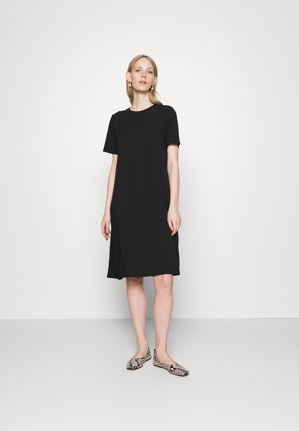 

Платье из джерси Max Mara Leisure, черный