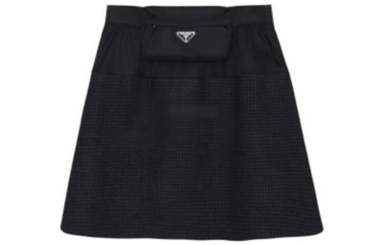 

PRADA Женская повседневная юбка, цвет Black
