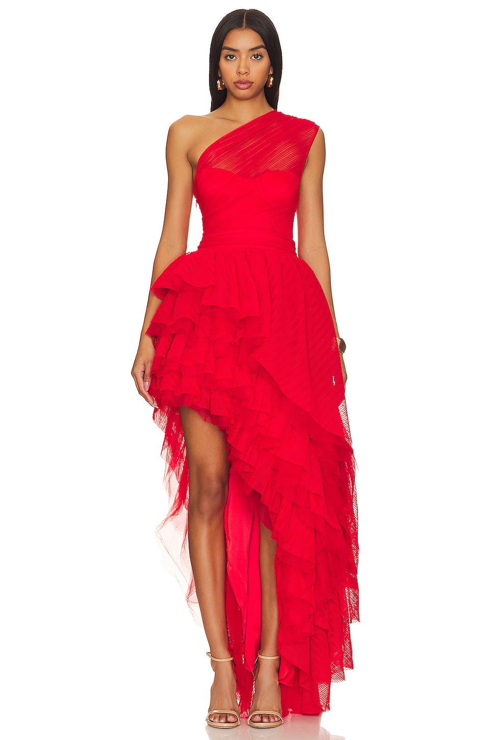 royal red Платье MAJORELLE Soriya Gown, цвет Royal Red