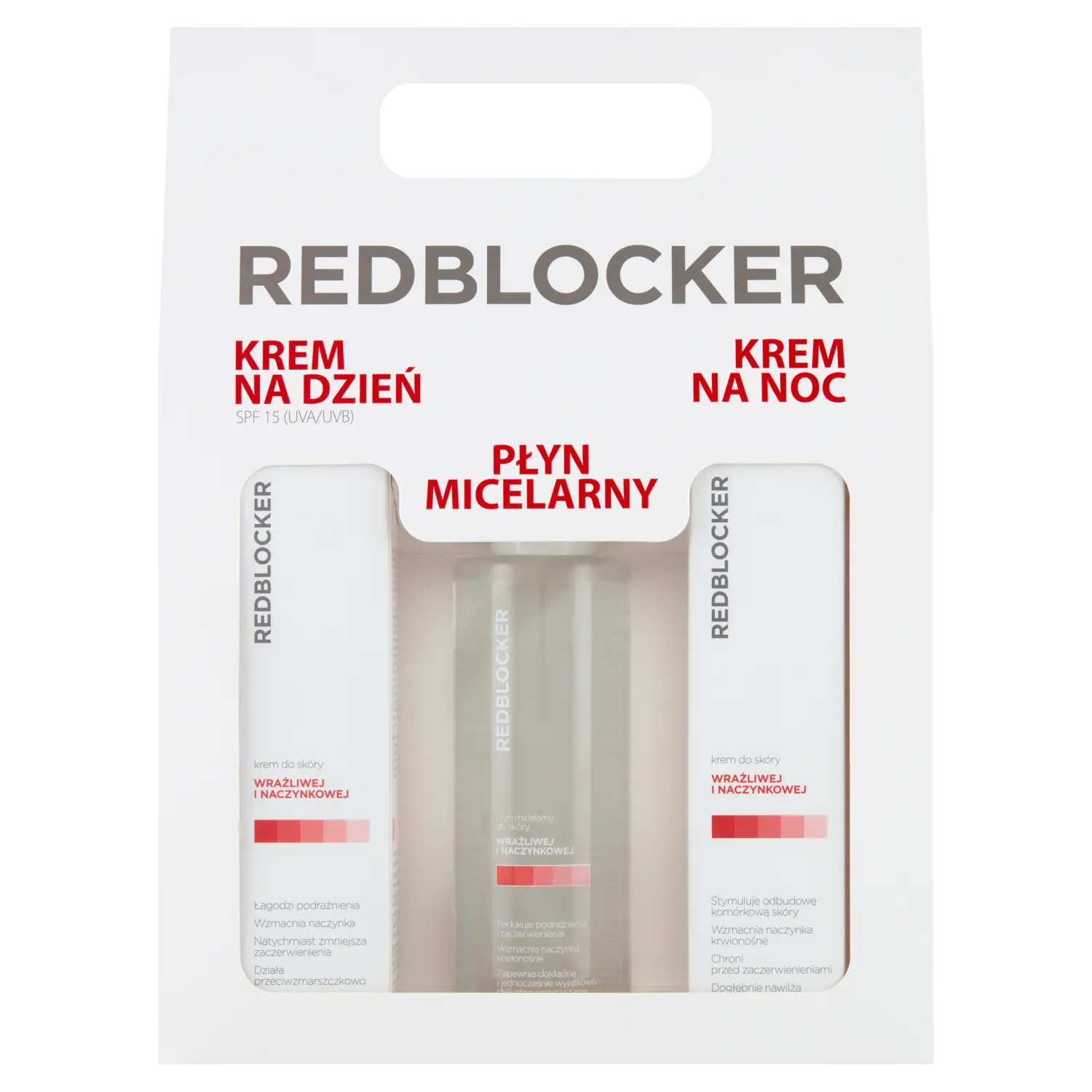 

Набор: крем для сосудистой кожи с spf15 на день Redblocker, 200 мл