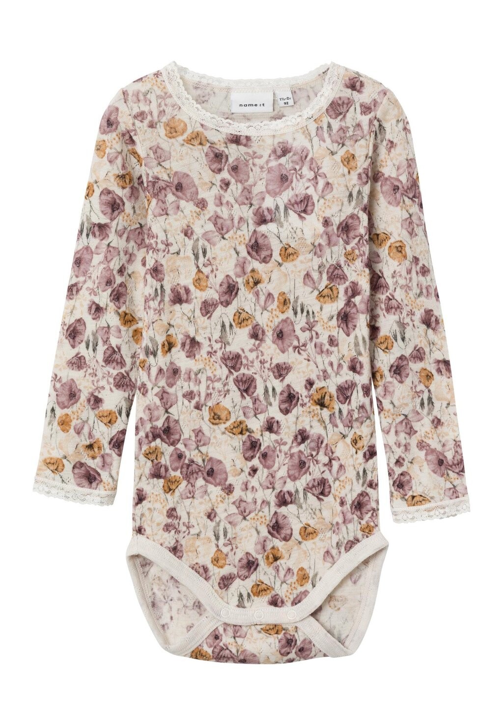 

Боди Wang Needl Unisex Name it, цвет moonbeam