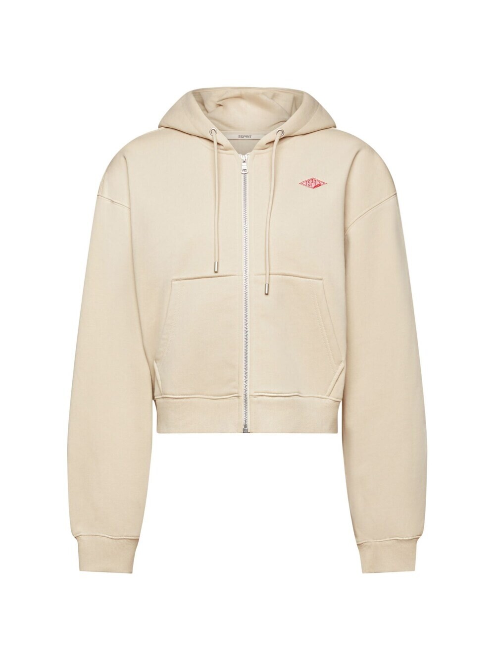 

Толстовка на молнии Esprit, крем