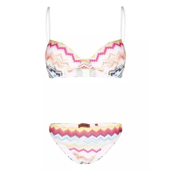 

Купальник zigzag knitted bikini Missoni, мультиколор