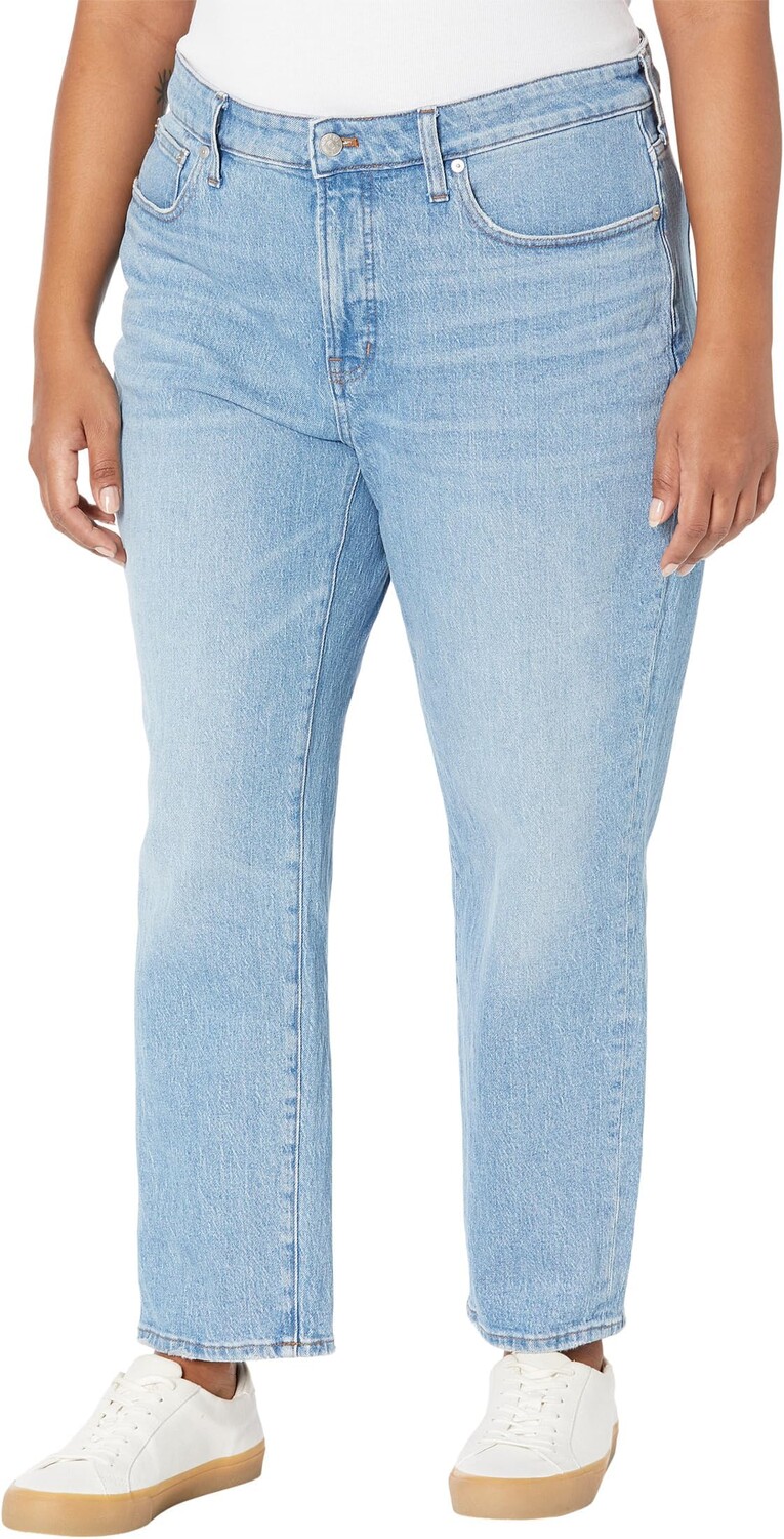 

Джинсы The Plus Perfect Vintage Straight Jean in Ferman Wash Madewell, цвет Ferman Wash