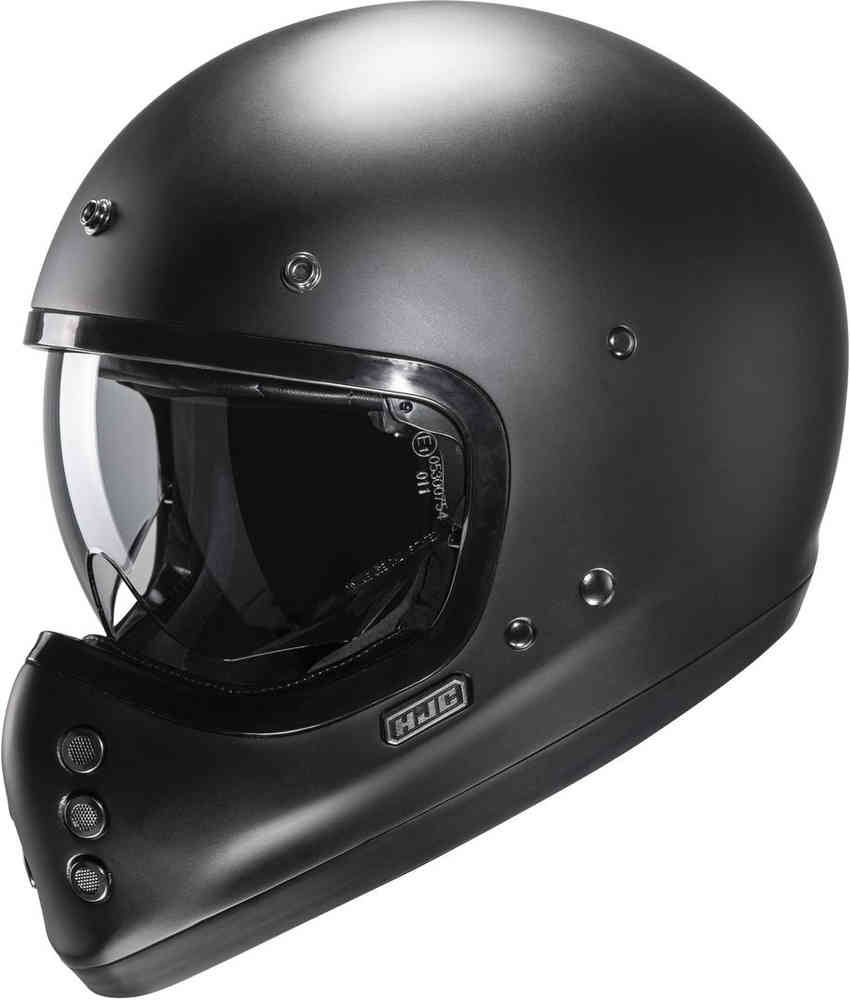 Твердый шлем V60 HJC, черный мэтт фонарь внешнего аккумулятора tac sky v60 совместимый с адаптером invisiono v60