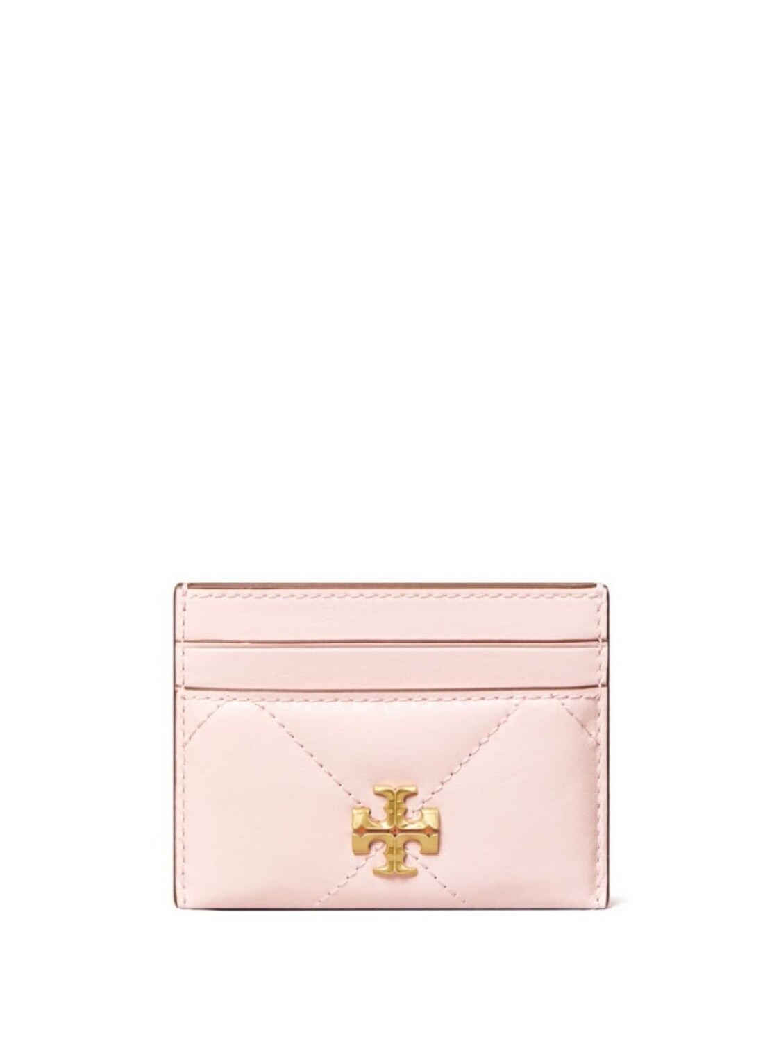 

Tory Burch стеганый картхолдер Kira, розовый