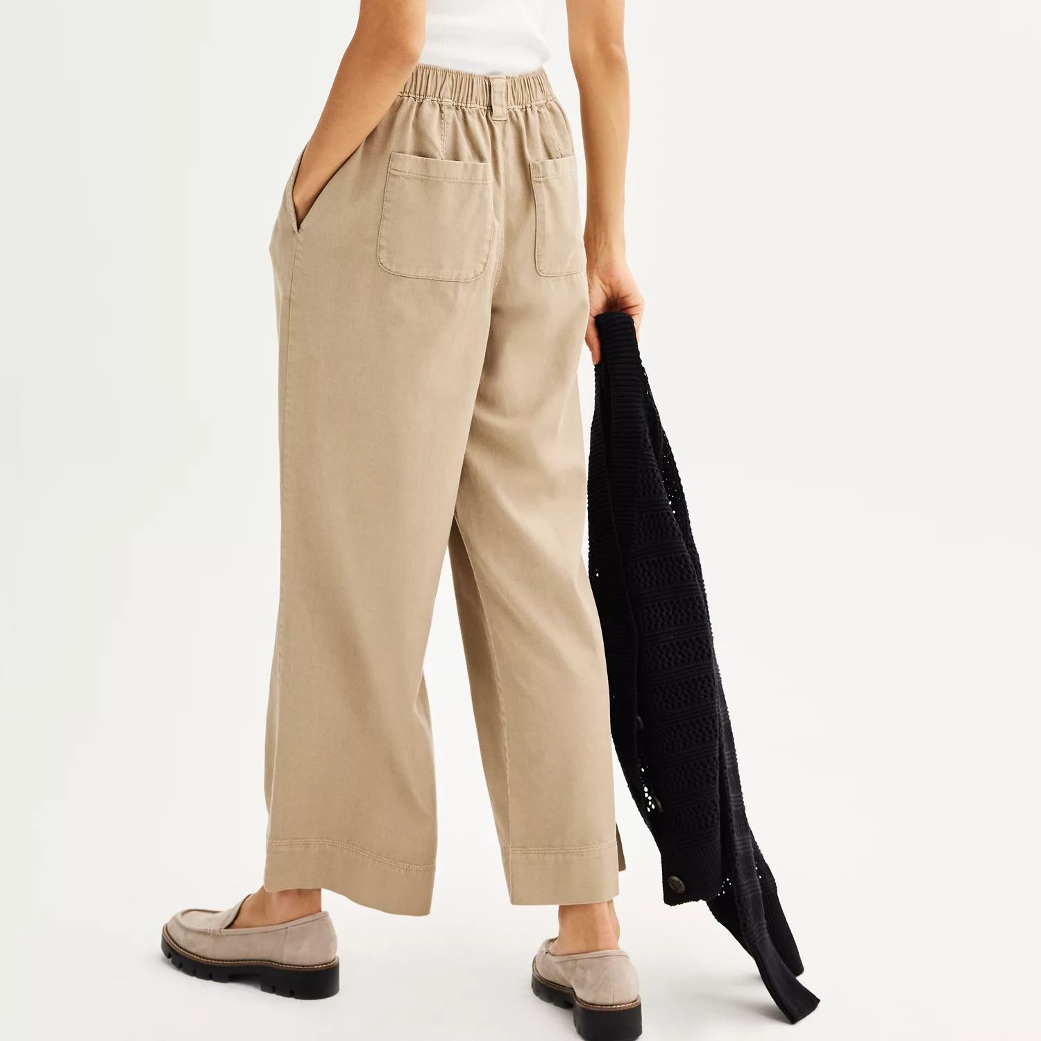 Женские плиссированные широкие брюки Sonoma Goods For Life Sonoma Goods For Life