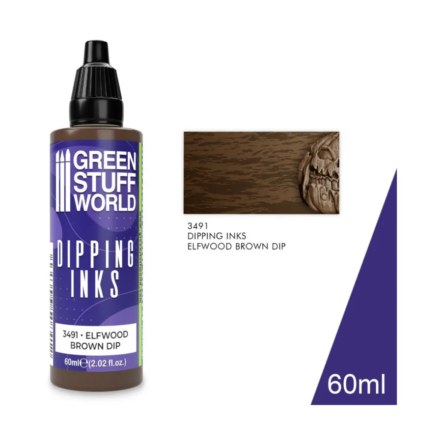 

Эльфвуд Браун Дип, Paint - Dipping Ink (Green Stuff World)