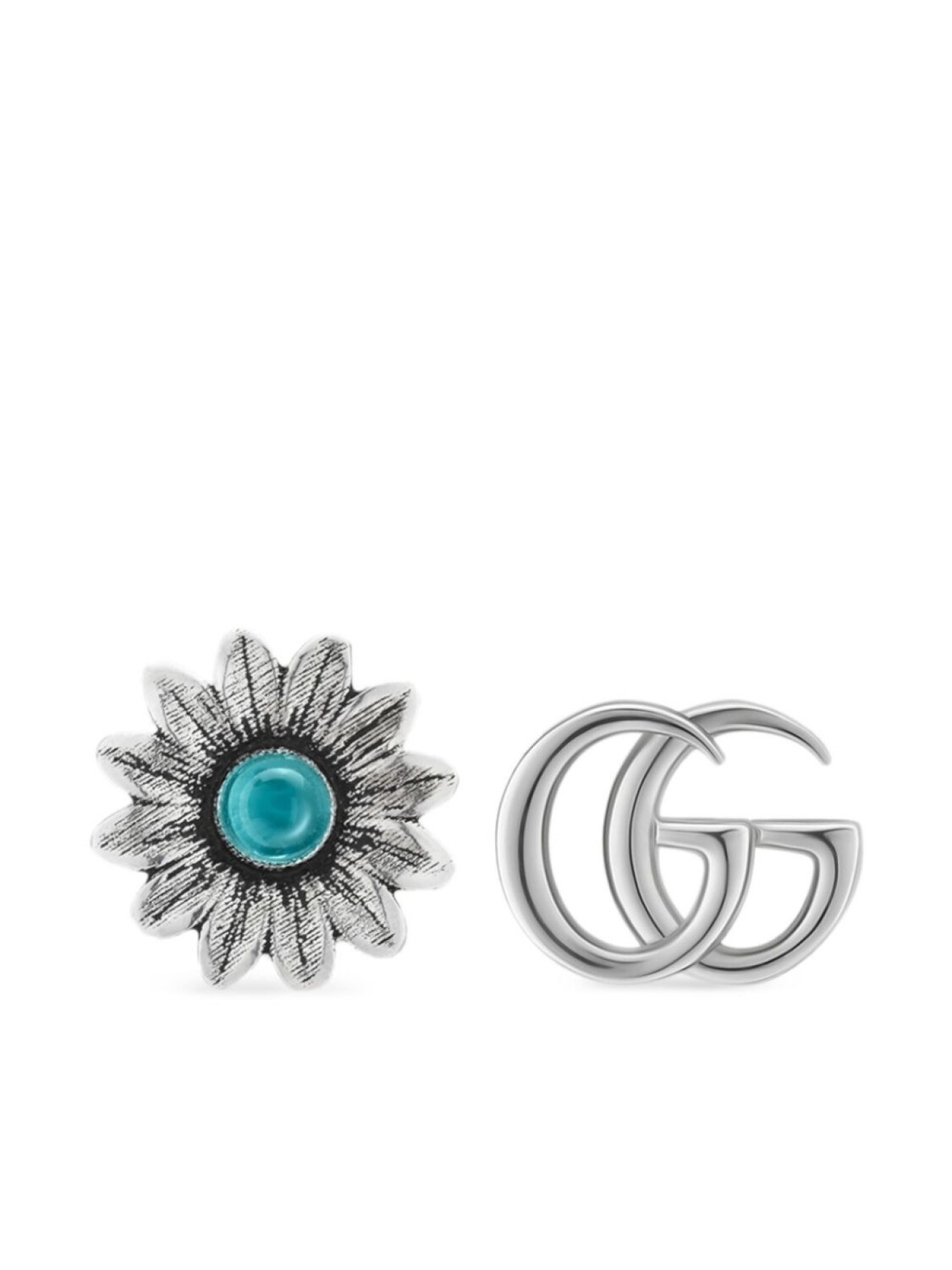 

Серебряные серьги GG Marmont Gucci, серебряный