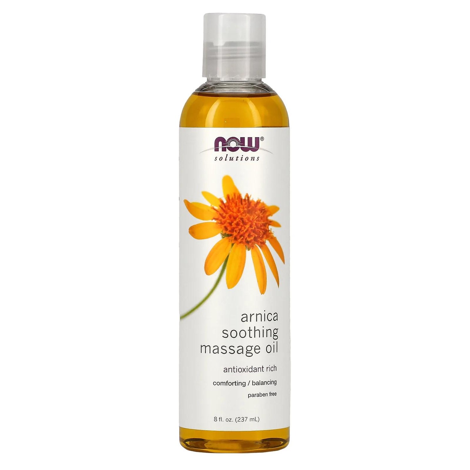 

Now Foods Solutions разогревающее и болеутоляющее массажное масло на основе арники 8 жидк. унц. (237 мл)