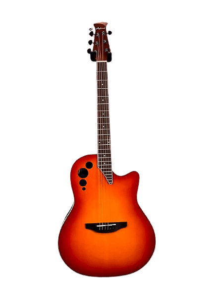 Акустическая гитара Ovation AE48-1I Applause Super Shallow Bowl Cutaway Body Spruce Top Nato Neck 6-String Acoustic-Electric Guitar