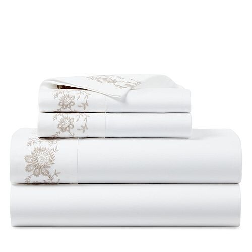 

Сатиновый лист с вышивкой Eloise, Queen Ralph Lauren, цвет White