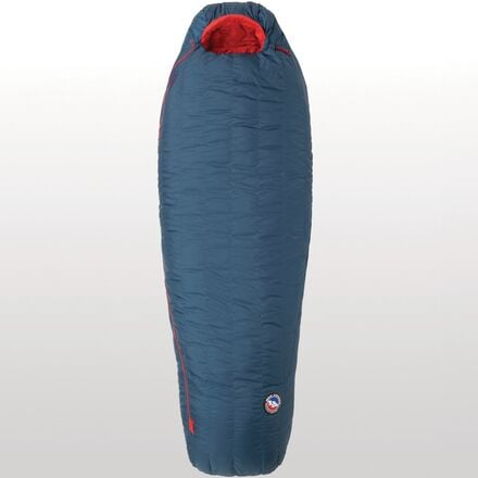 Спальный мешок Anvil Horn: 0F Вниз Big Agnes, синий/красный цена и фото