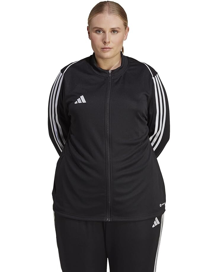 

Куртка adidas Plus Size Tiro 23 League Training, черный