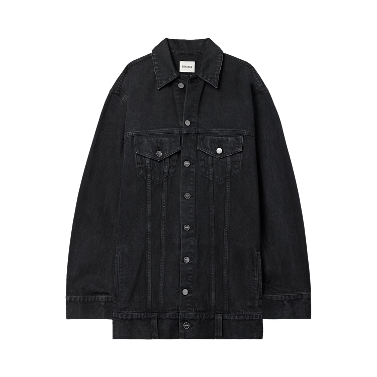 Куртка Khaite Ross 'Prescot', черный цена и фото