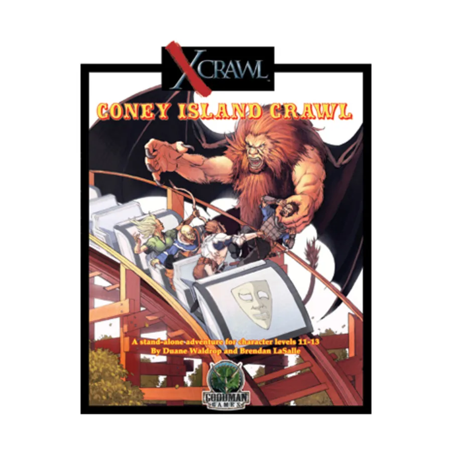 

Модуль Coney Island Crawl, XCrawl (Goodman Games) (d20)