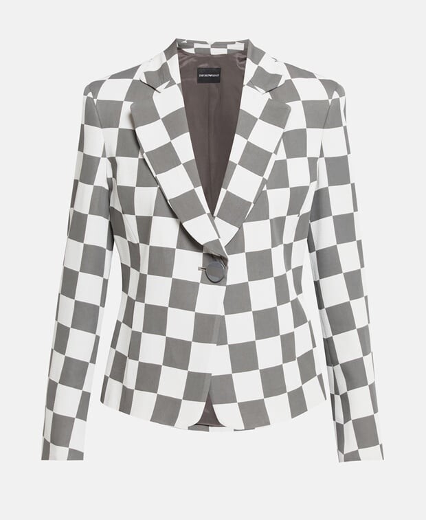 

Блейзер Emporio Armani, черный