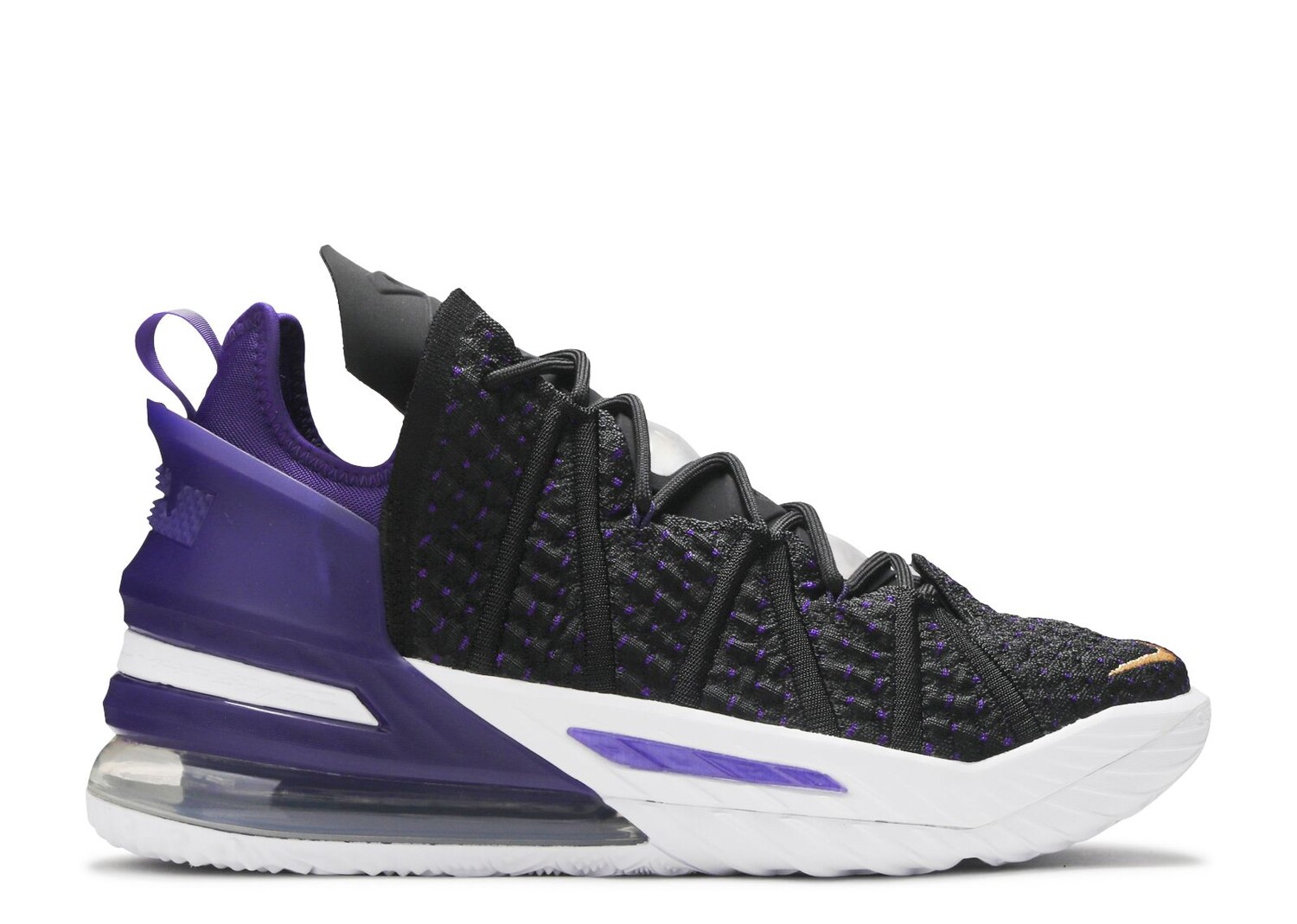 

Кроссовки Nike Lebron 18 'Lakers', черный