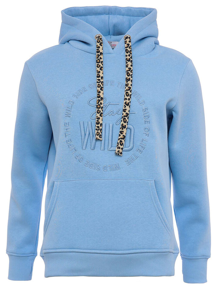 

Толстовка Zwillingsherz Hoodie Nelina, светло-синий
