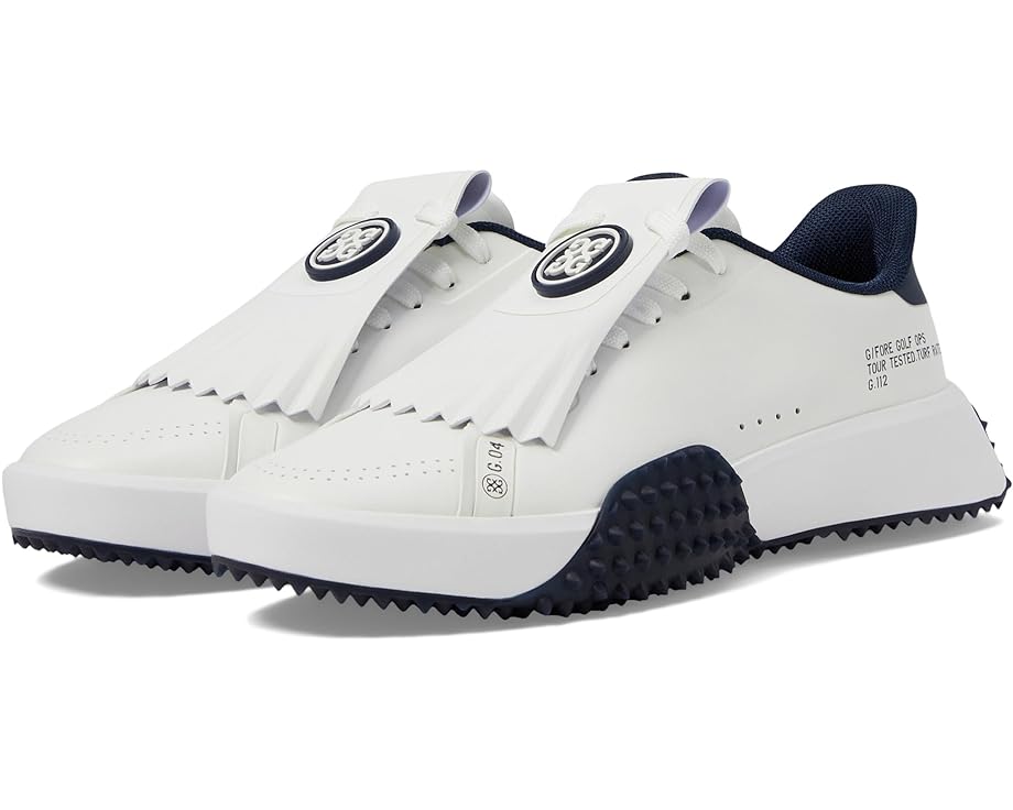 Кроссовки GFORE G.112 P.U. Leather Kiltie Golf Shoes, цвет Snow/Twilight