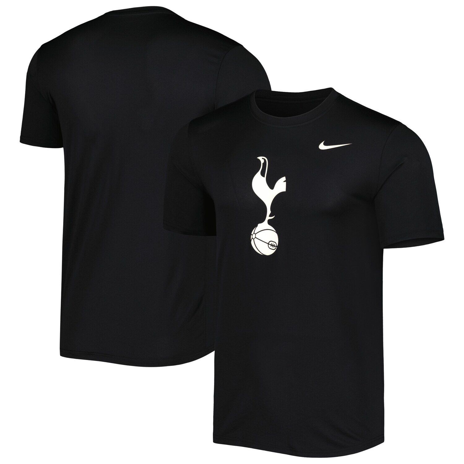 

Мужская черная футболка Nike Tottenham Hotspur Primary Logo Legend Performance, Черный