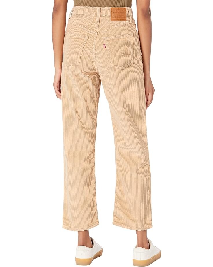 

Джинсы Levi's Premium Ribcage Straight Ankle, цвет Granola Corduroy