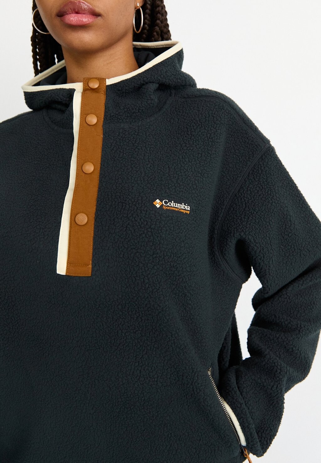 

Флисовый свитер HELVETIA™ II HOODIE Columbia, черный