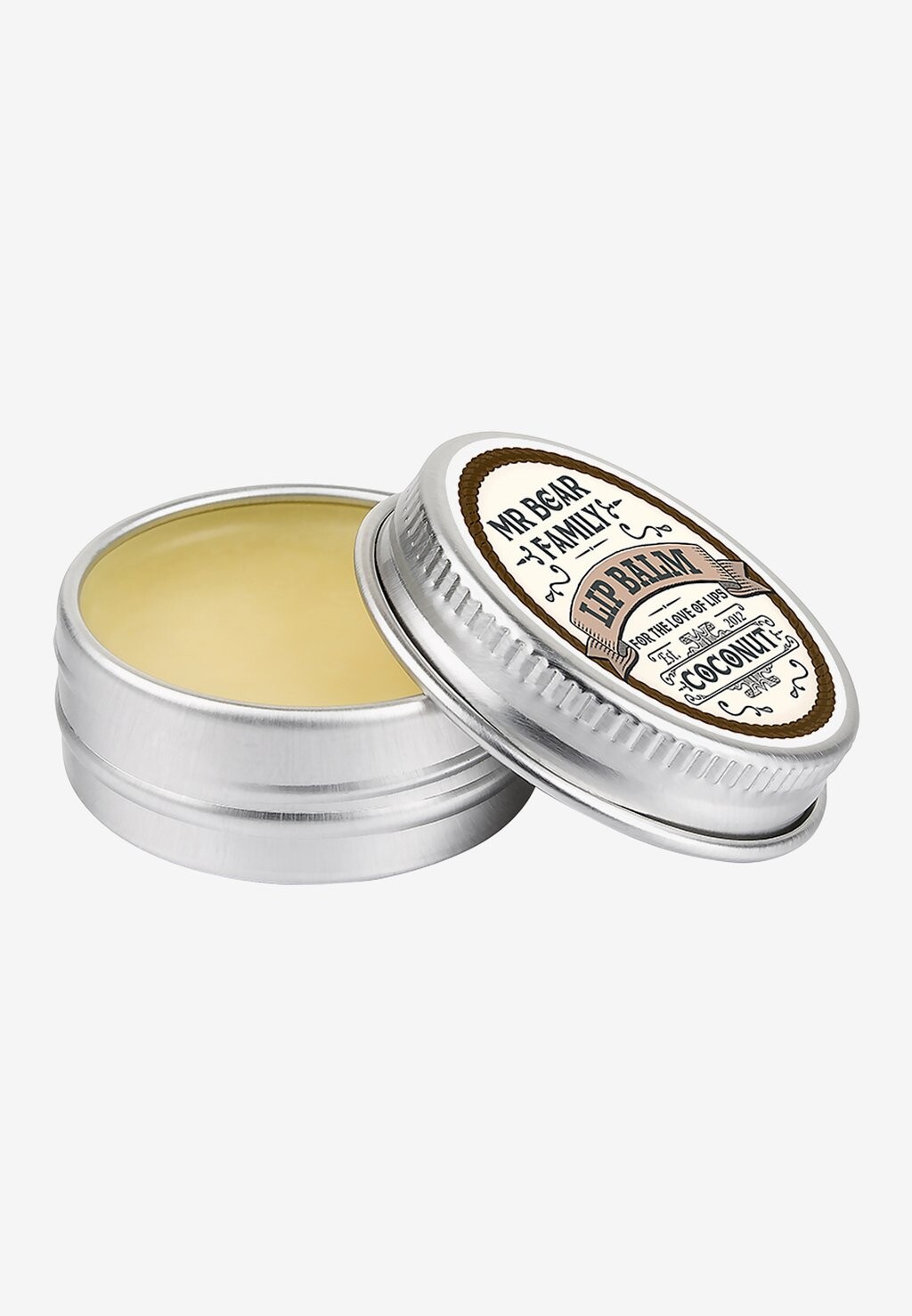 

Бальзам для губ LIPBALM Mr Bear Family, цвет coconut