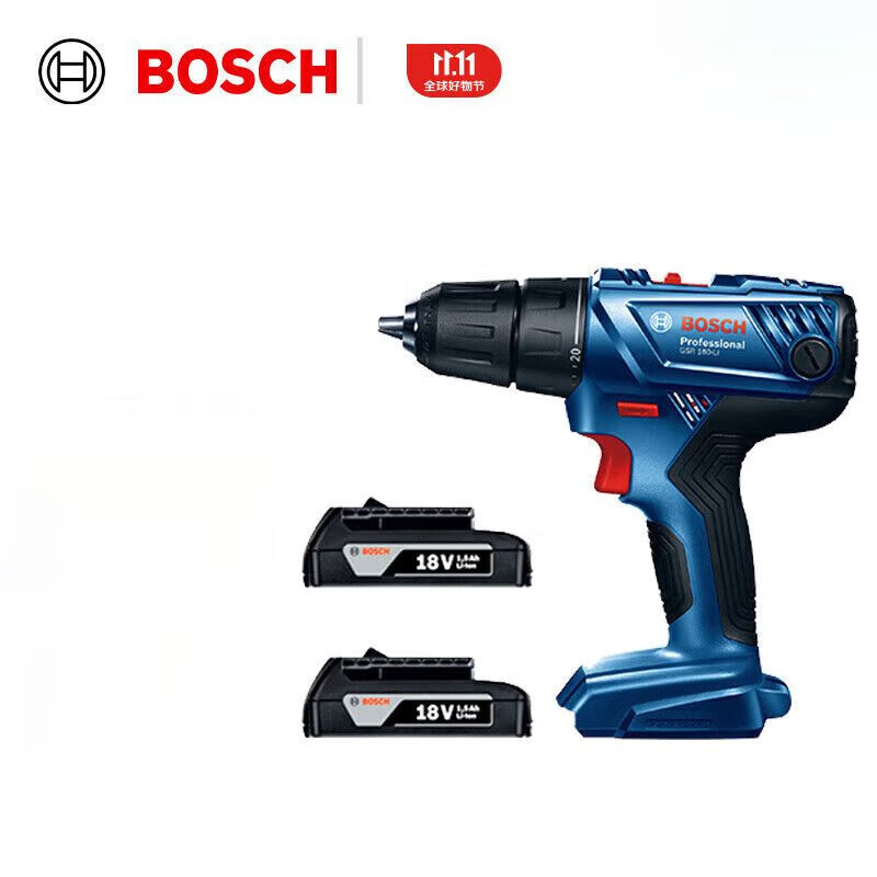 Отвертка-дрель Bosch GSR 180-Li с двумя аккумуляторами