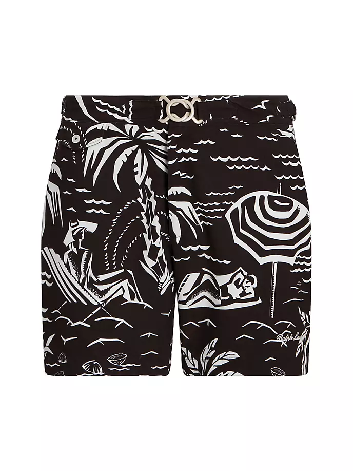 

Плавки Mayfair Beach Scene Ralph Lauren Purple Label, черный