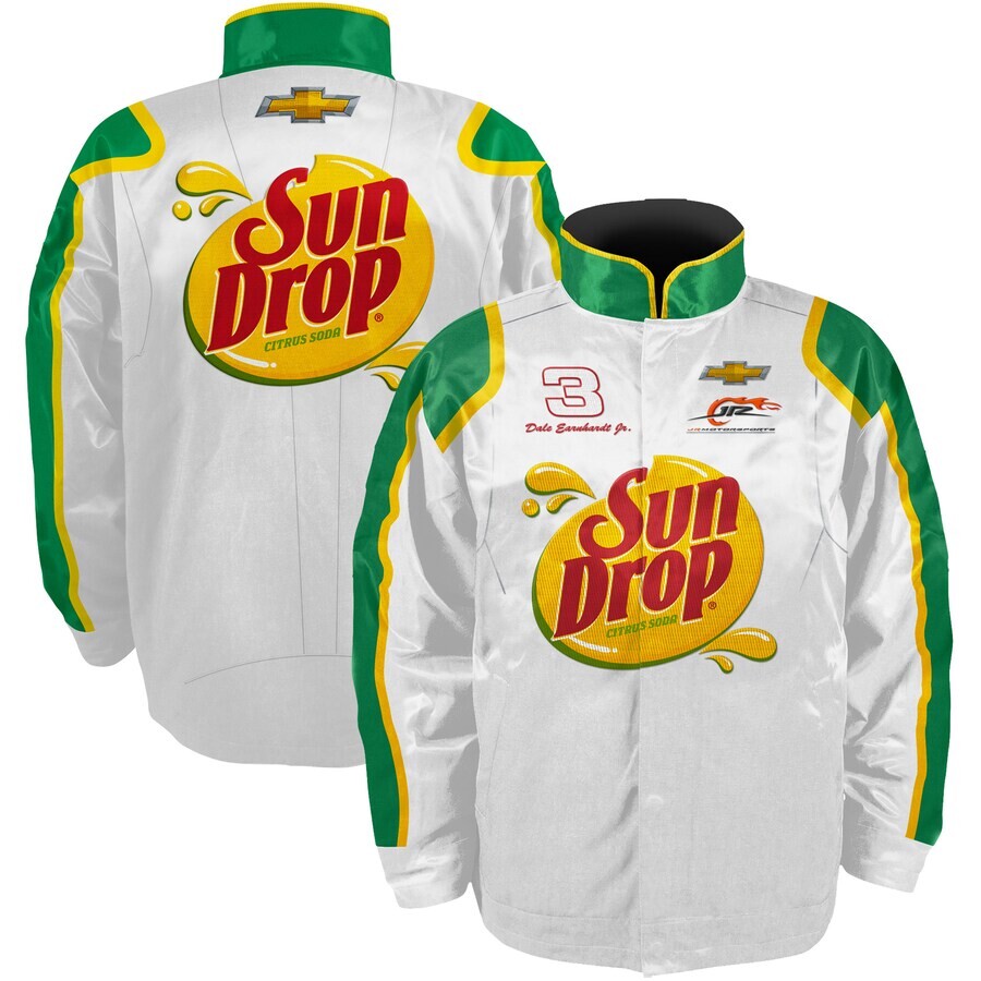 

Куртка JR Motorsports Official Team Apparel Dale Earnhardt Jr, белый