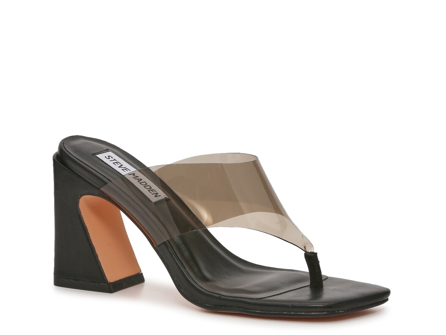 

Сандалии Steve Madden Feeva, черный/дымчатый прозрачный